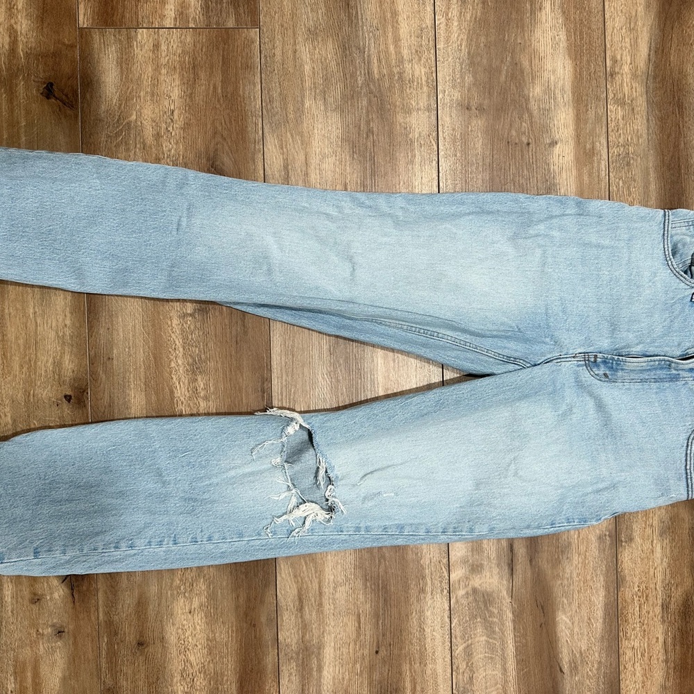 Abercrombie light wash jeans